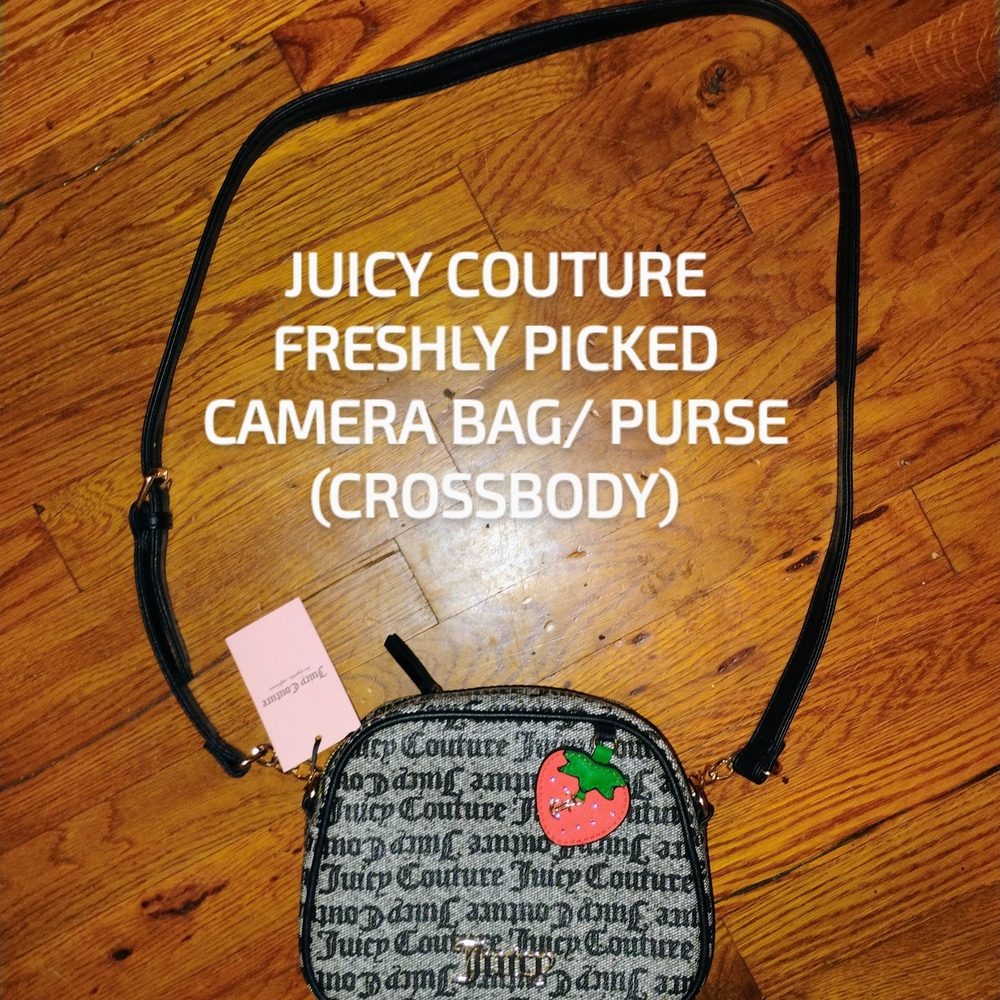 NWT Juicy Couture Freshly Picked Camera Crossbody Bag